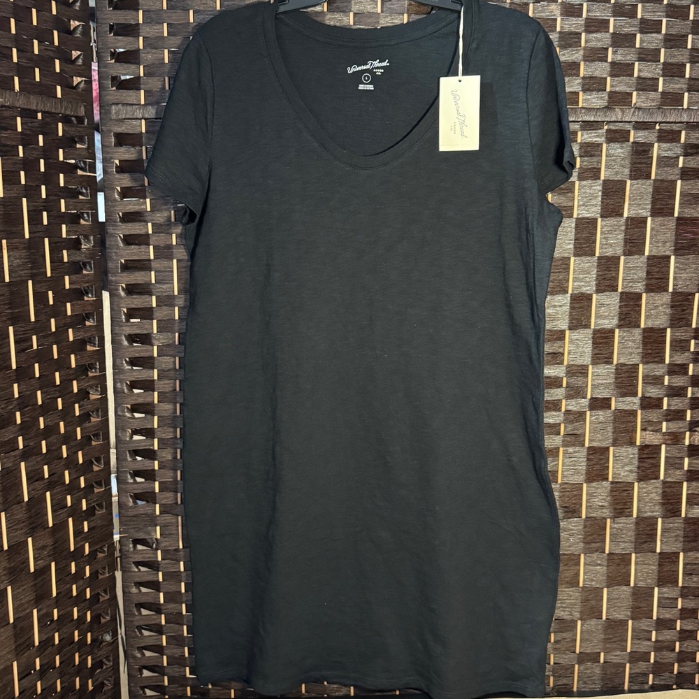 Universal Thread Short Sleeve T-Shirt Dress Size L (LX4) - Picture 4 of 5